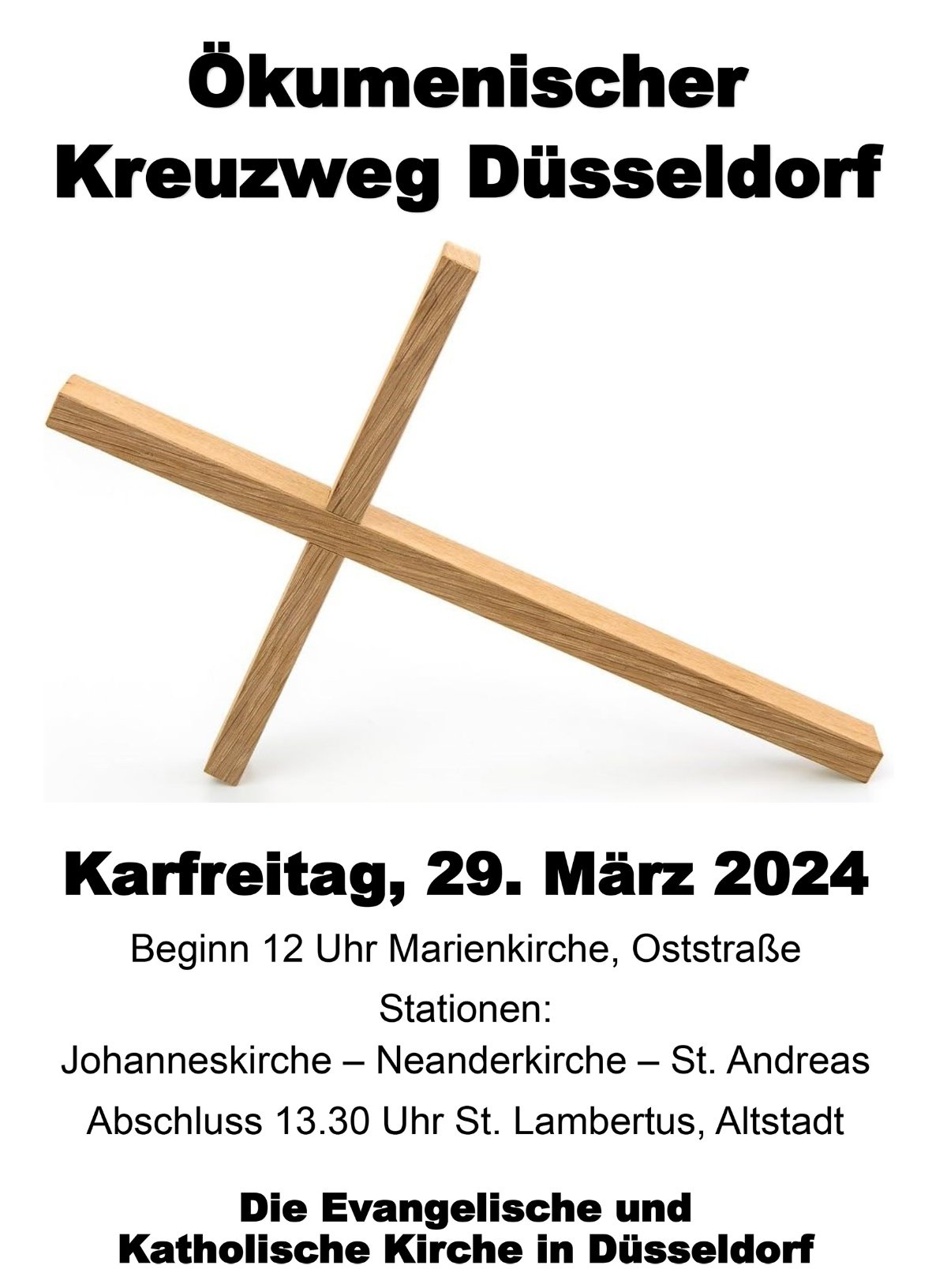 2024 Plakat Ökumenischer Kreuzweg