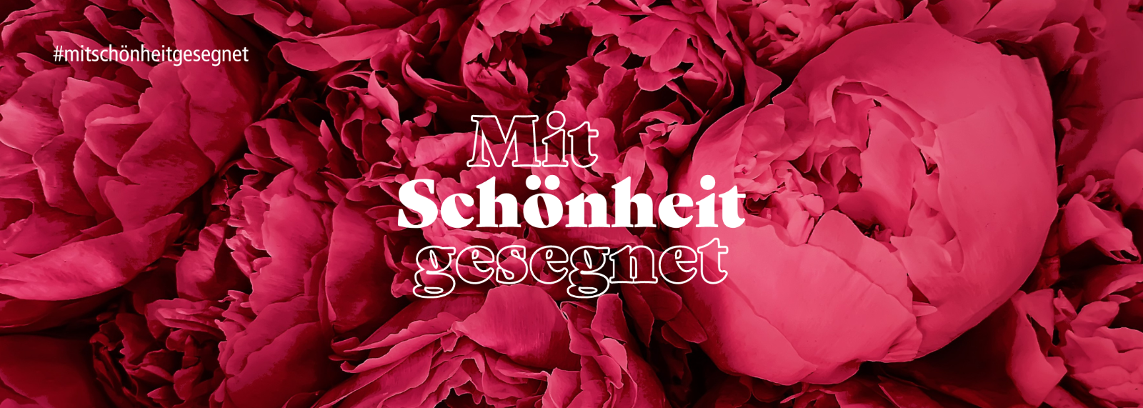 Banner Homepage Mit Schönheit gesegnet (700 × 250 px)