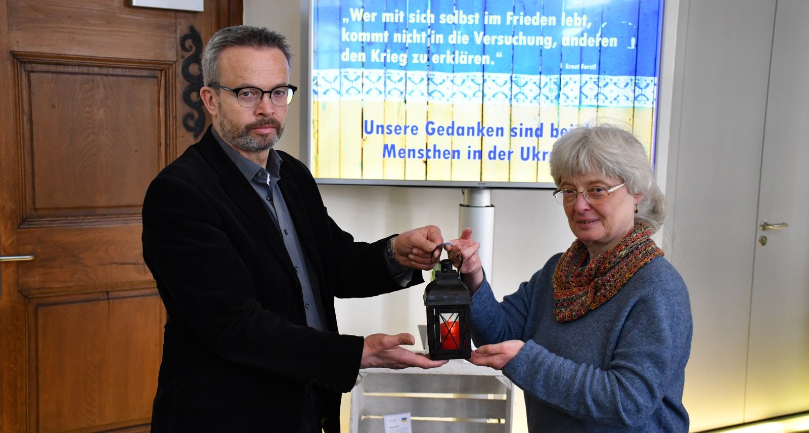 Friedenslichtübergabe (c) Foto: Sabine Polster