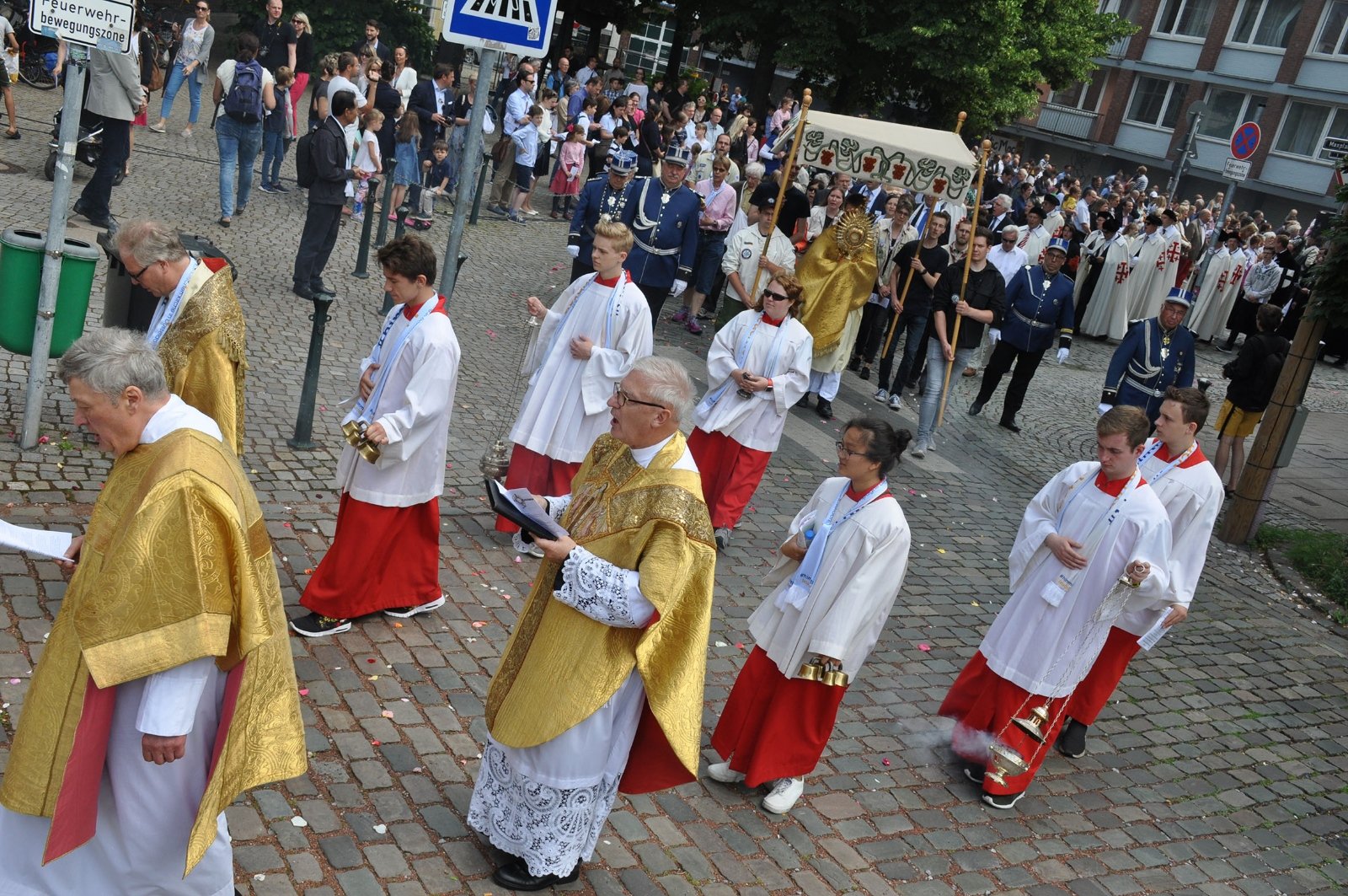 Fronleichnam Prozession 2019