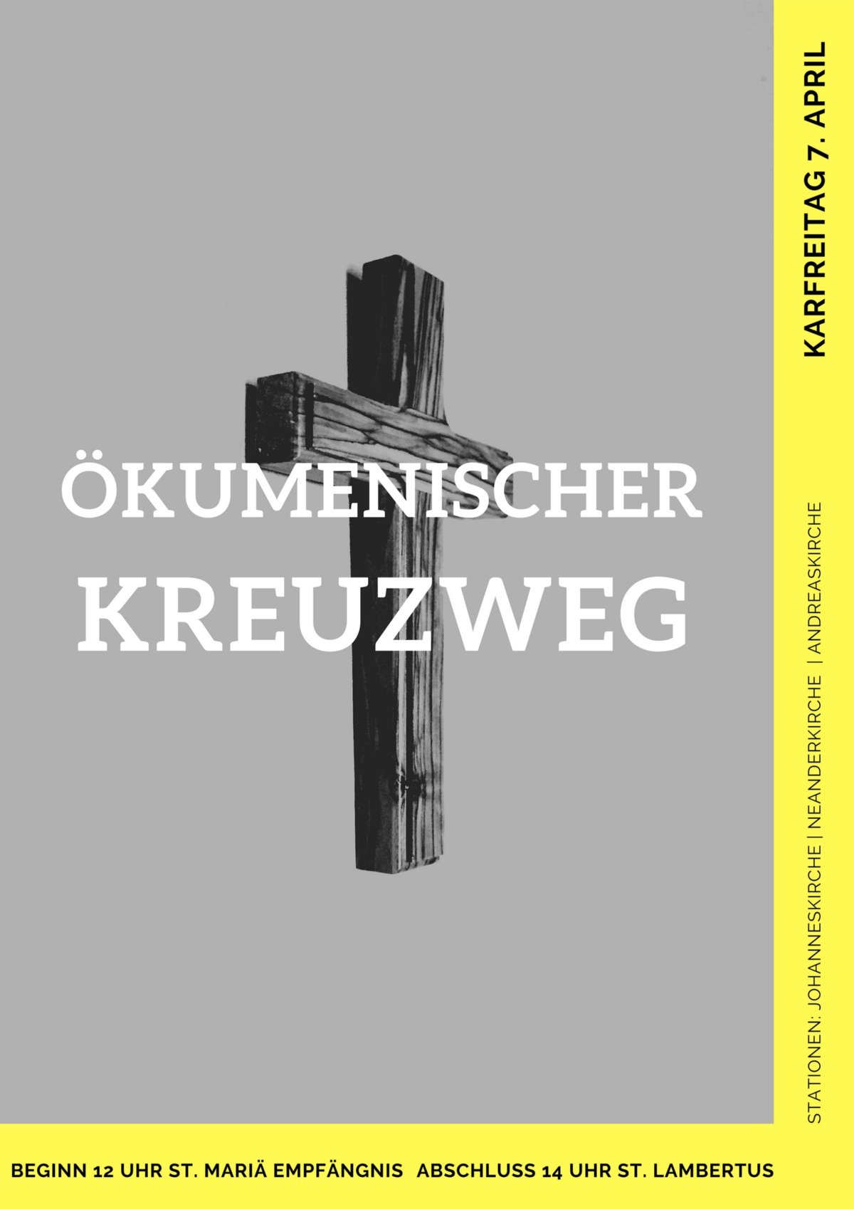 Ökumenischer Kreuzweg 2023