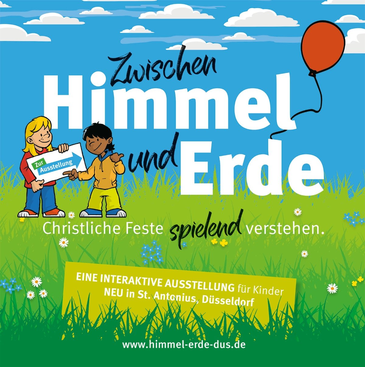 Zwischen Himmel und Erde (c) Foto: Seelsorgeeinheit Düsseldorfer Rheinbogen