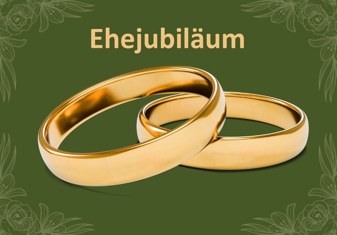 Ehejubiläen