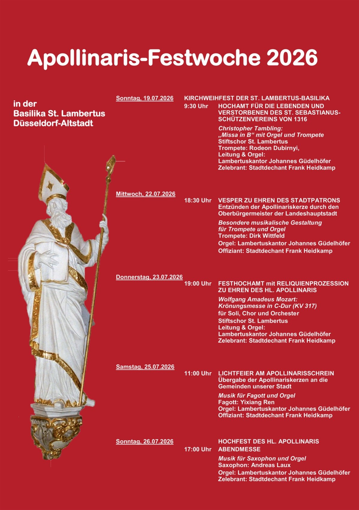 Plakat Apollinaris 2026