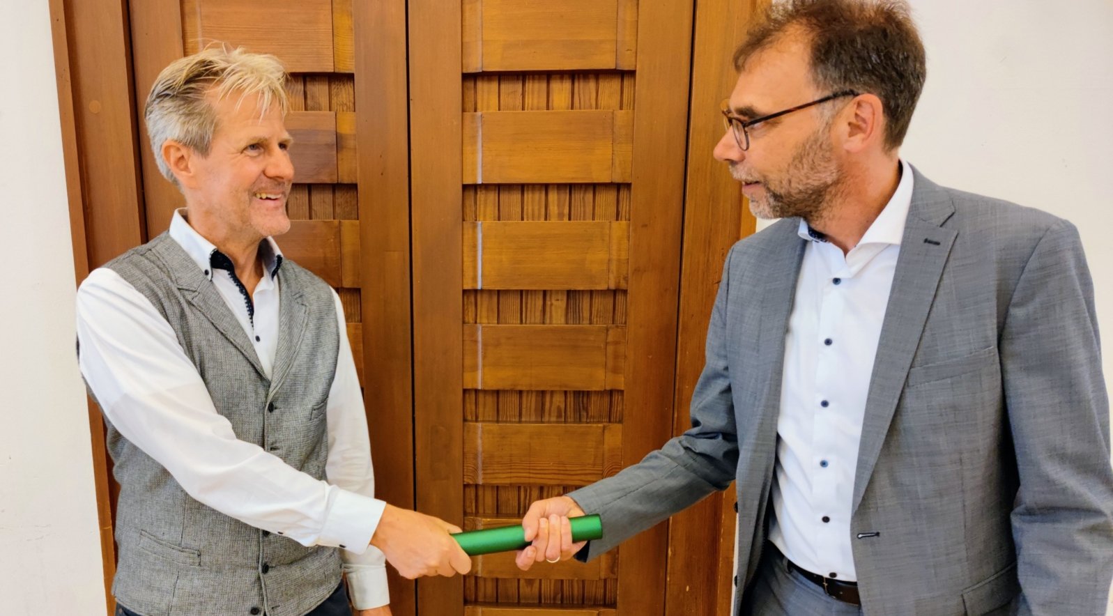 Ralph Baumgarten links - Thomas Isop-Sander rechts